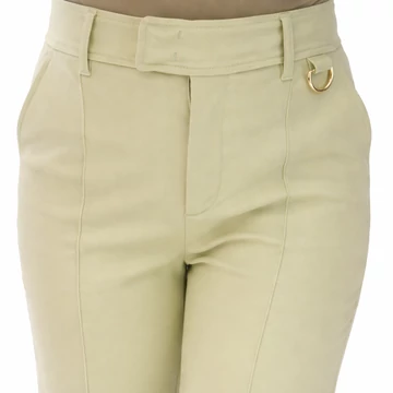 Liu Jo pasztell zöld elegáns női nadrág - 42 - ( bolti ára: 90.000 Ft)