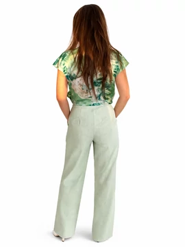 Világoszöld elegáns Guess női nadrág -S-