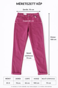 Pepe Jeans női szűk fazonú nadrág  -pink - W25, L30 - 