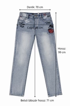 Desigual mintás női farmer 38-as (Bolti ár: 49.875 Ft)