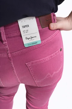 Pepe Jeans női szűk fazonú nadrág  -pink - W25, L30 - 