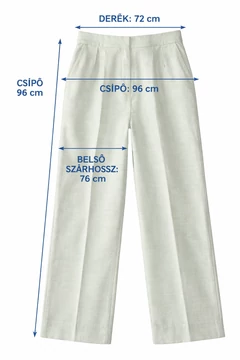 Világoszöld elegáns Guess női nadrág -S-