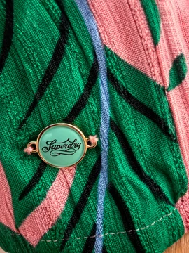 Superdry mintás nyári ruha -S-