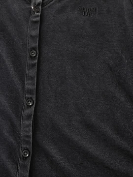 Superdry fekete gombos maxi ruha