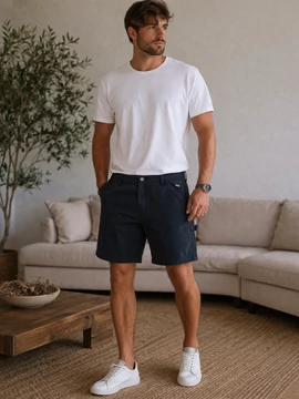 Deus Ex Machina - férfi farmer rövidnadrág - 34 -