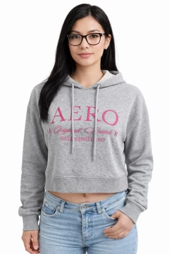 Aéropostale női kapucnis pulóver  - S-es (Bolti ár: 20.990 Ft)