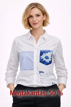 Desigual női hosszú ujjú ing - M- (Bolti ár: 33.750 Ft)