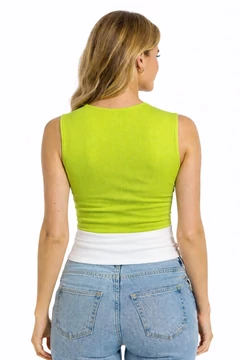 Gaelle Paris női ujjatlan blúz - S - (Bolti ár 58.500 Ft)