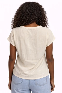 Tom Tailor női rövid ujjú ing - S - (Bolti ár: 16.875 Ft)