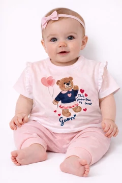 Guess baba póló - 3-6 M- ( Bolti ár: 8.800 Ft)