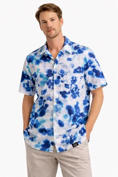 Superdry férfi rövid ujjú ing - L - (Bolti ár: 32.000 Ft)