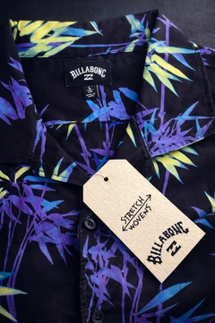 Billabong Bamboo Print férfi rövid ujjú ing - L - (Bolti ár: 26.380 Ft)