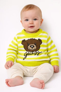 Guess pulóver - 3/6 M - (Bolti ár: 12.000 Ft)