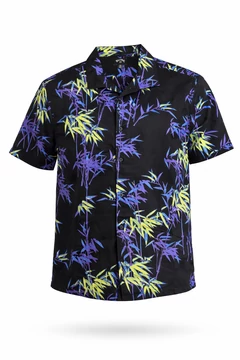 Billabong Bamboo Print férfi rövid ujjú ing - L - (Bolti ár: 26.380 Ft)