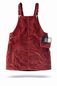 Volcom kantáros kislány szoknya - 4/6 y - (Bolti ár: 29.900 Ft)