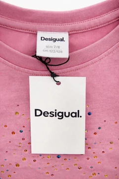 Desigual kislány póló - 122/128 - (Bolti ár: 11.900 Ft)