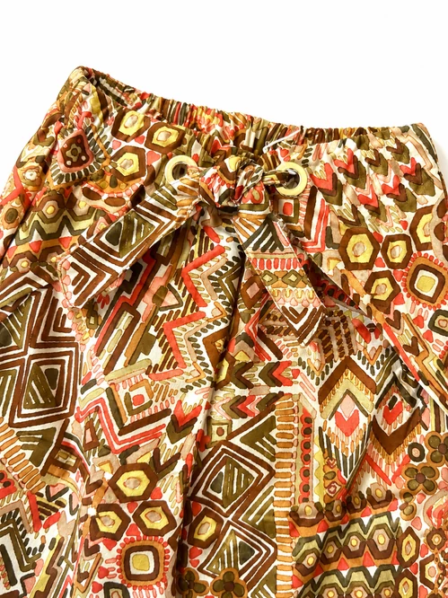 Mayoral bohém mintás culotte nadrág -92 - 