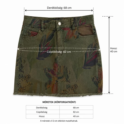 Desigual Jungle Bloom farmerszoknya