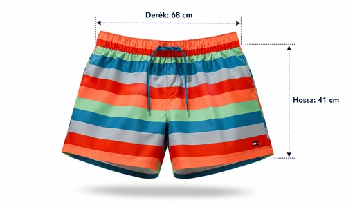 Tommy Hilfiger Bold Stripe Swim Short