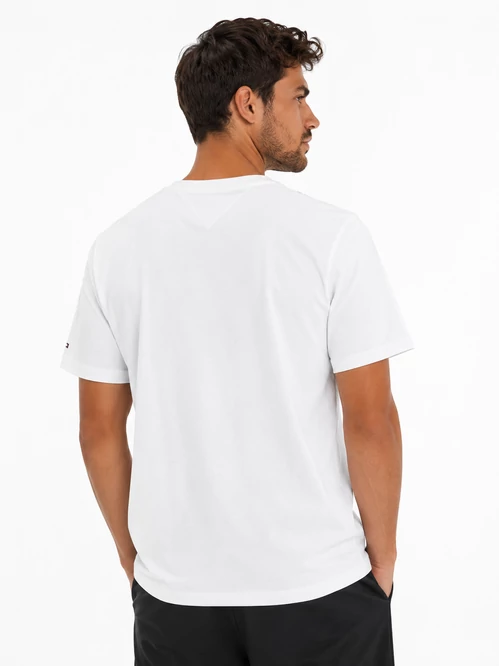 Tommy Jeans férfi fehér logós póló