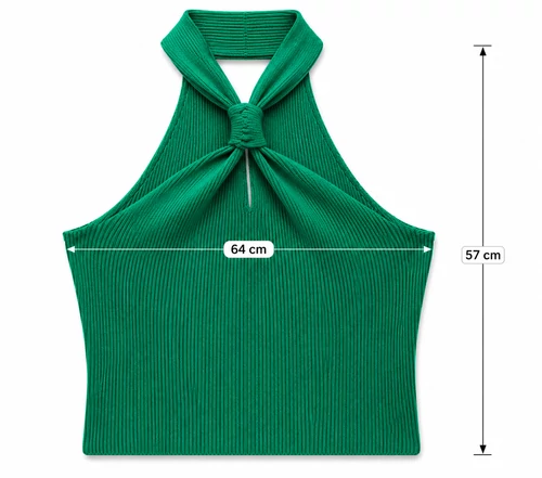 Vero Moda Willow nyakpántos kötött top