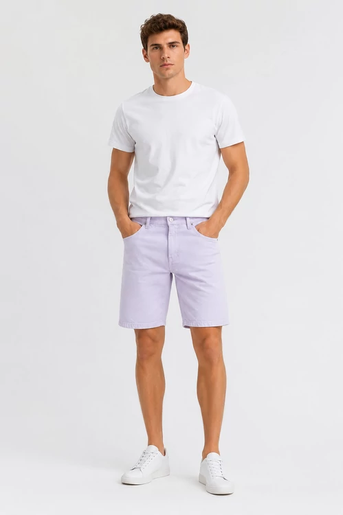 Only &amp; Sons Misty Lilac férfi rövidnadrág - Loose Fit - L -