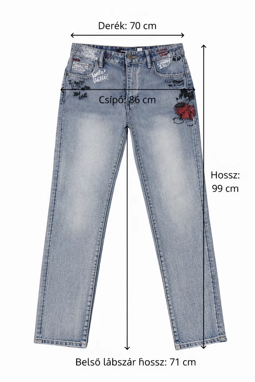 Desigual mintás női farmer 38-as (S/M)
