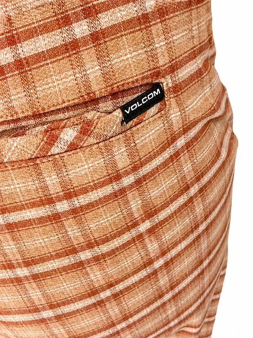 Volcom kockás női nadrág - egyenes szárú -27 (S/M)