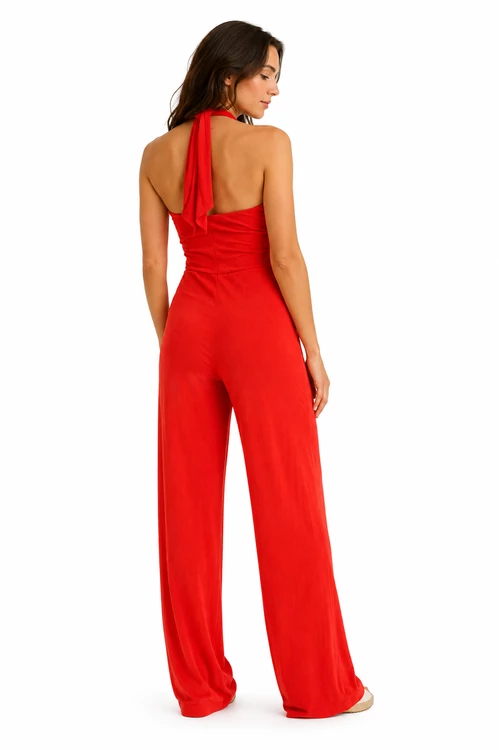 Guess Scarlet Red halter overál - S