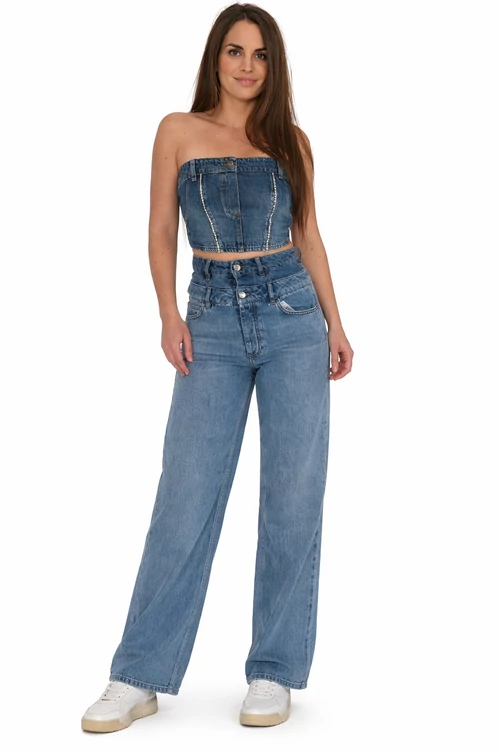 Liu Jo extra magas derekú női farmer  -28 -  (M)