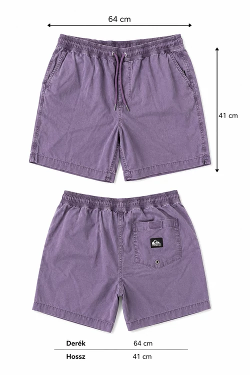 Quiksilver levendula fiú short - 12y