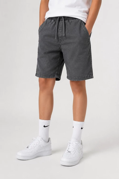 Quiksilver fiú rövidnadrág - sötétszürke - 12y