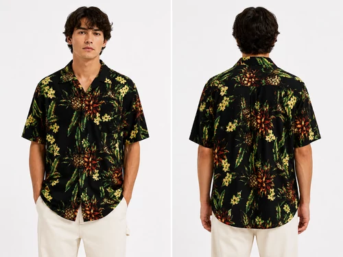 Superdry Tropical Paradise Férfi Ing -XXL