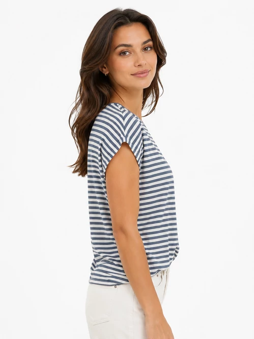 Vero Moda Ava TENCEL csíkos női felső