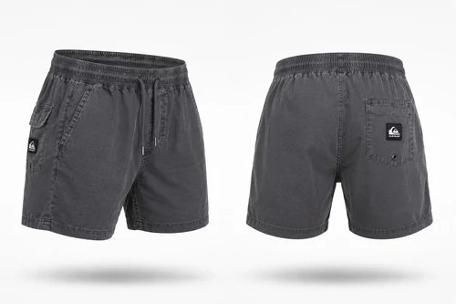 Quiksilver fiú rövidnadrág - sötétszürke - 12y