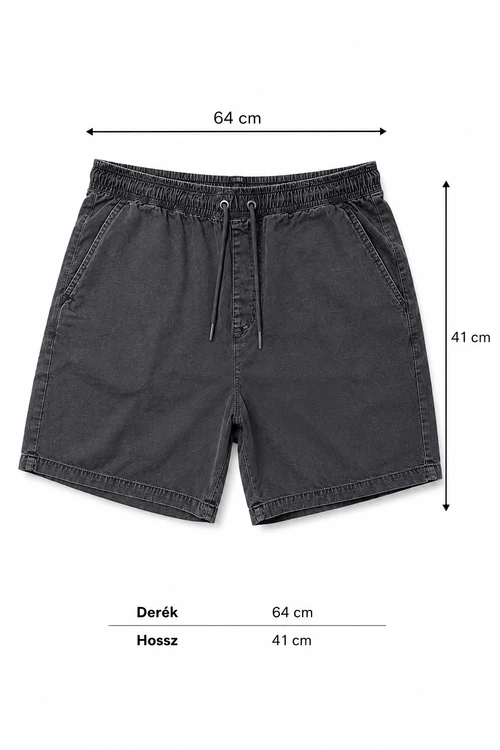Quiksilver fiú rövidnadrág - sötétszürke - 12y