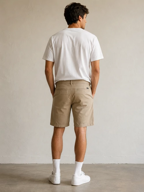 RVCA Classic Chino Short - Beige -32