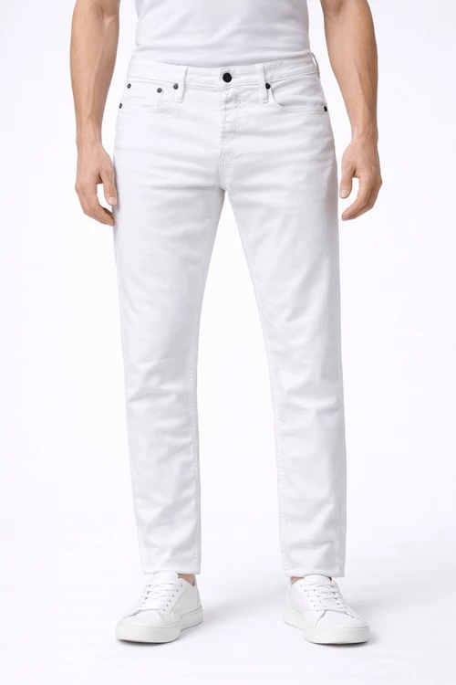 Denham Slim Fit Fehér Farmer 32/32