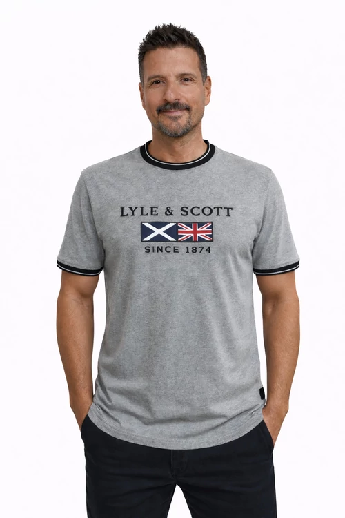 Lyle &amp; Scott - férfi póló  - M - (Bolti ár: 18.000 Ft)