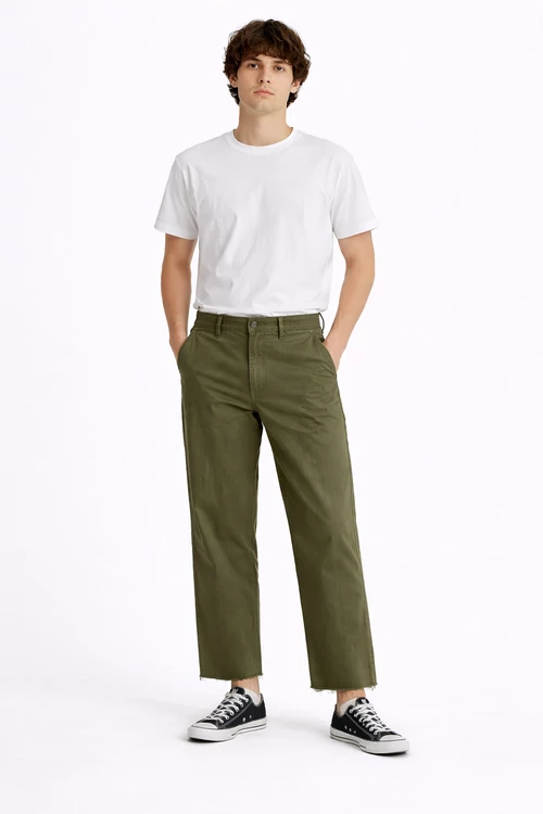 Volcom férfi chino nadrág - military zöld - 28 - (Bolti ár: 29.990 Ft)
