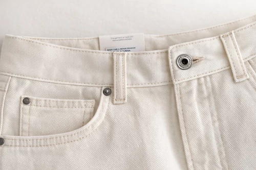 Pepe Jeans női fehér farmer szoknya - S - (Bolti ár: 24.999 Ft)