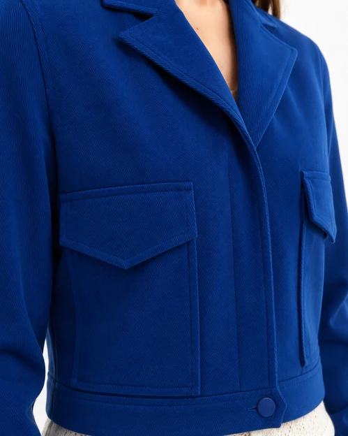 ONLY Mazarine Blue rövid női kabát