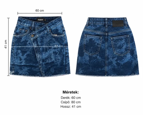 Desigual Florence aszimmetrikus farmerszoknya