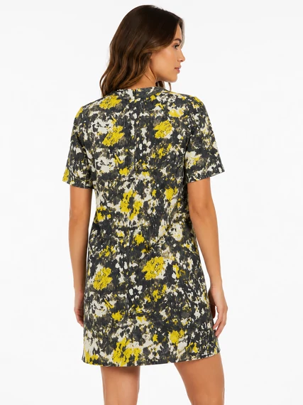 Desigual Art Bloom bordázott ruha
