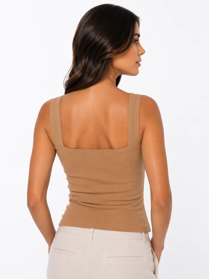 Guess bordázott női top