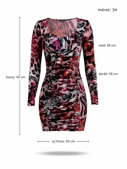 Marciano by Guess Leopard Rose Mesh ruha