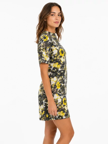 Desigual Art Bloom bordázott ruha