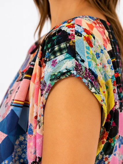 Desigual Patchwork Breeze női body