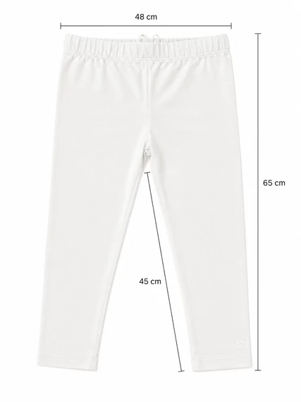 Mayoral fehér pamut leggings