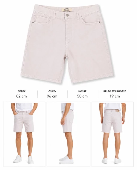 Only & Sons Misty Lilac férfi rövidnadrág - Loose Fit - L -
